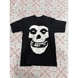 Misfits Band T-Shirt Mens Medium Black White Skull Graphic Dream USA Punk Rock